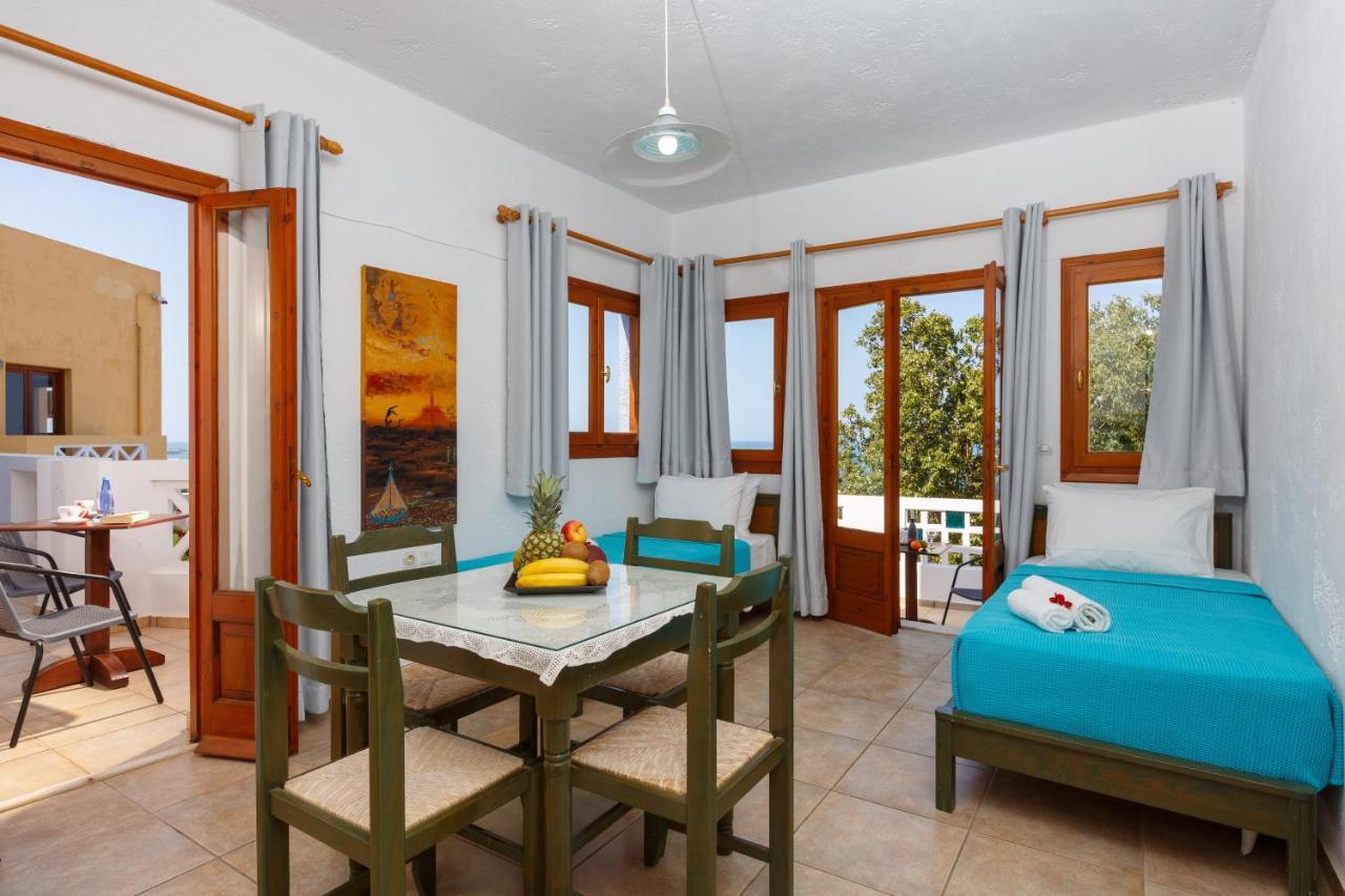 Romantica Hotel Apartments Khersónisos Eksteriør bilde