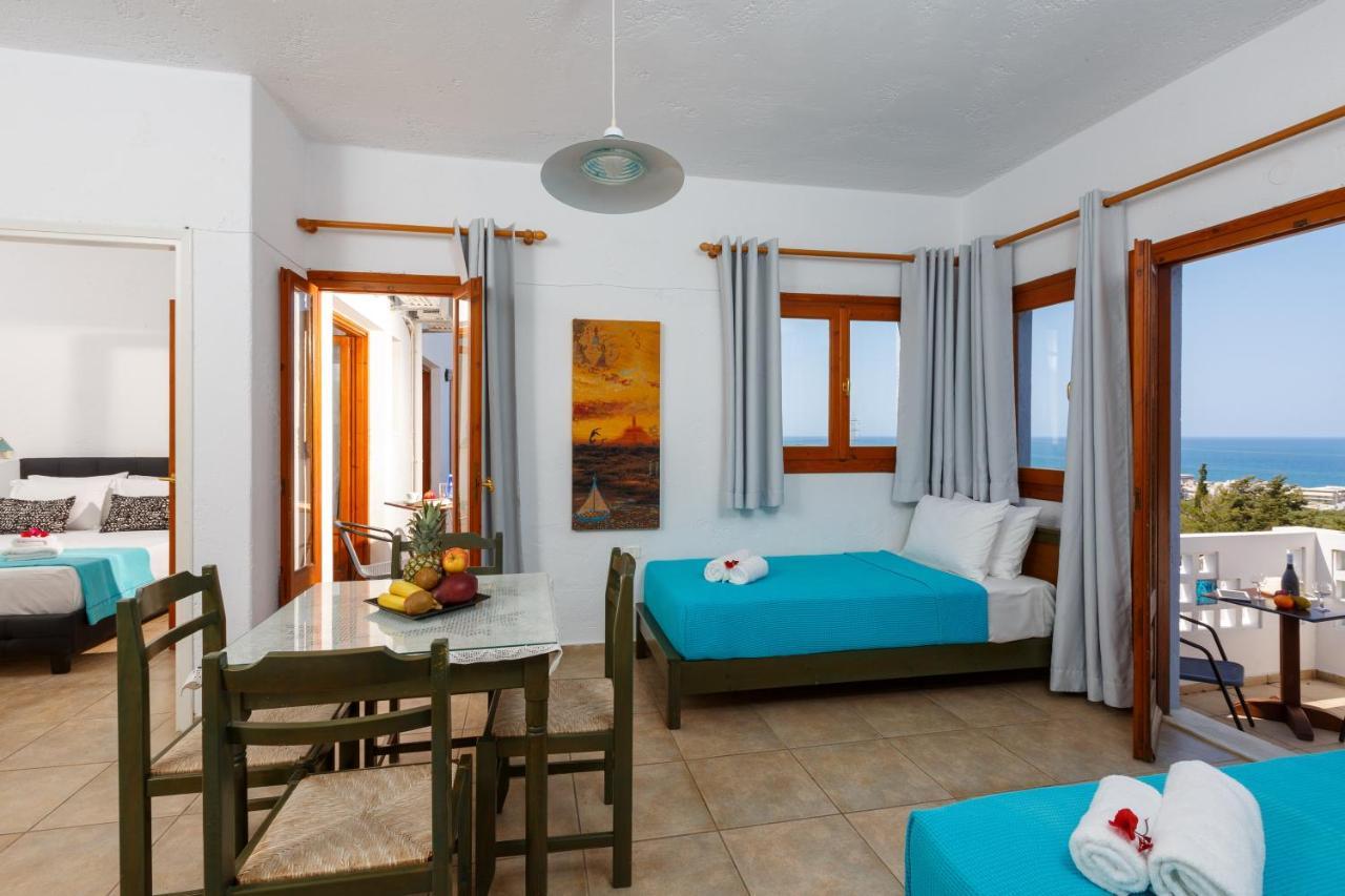 Romantica Hotel Apartments Khersónisos Eksteriør bilde