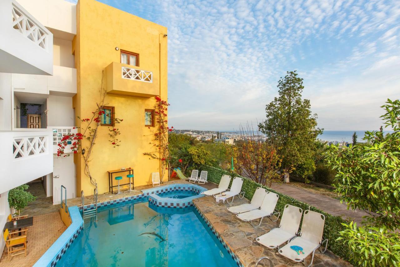 Romantica Hotel Apartments Khersónisos Eksteriør bilde