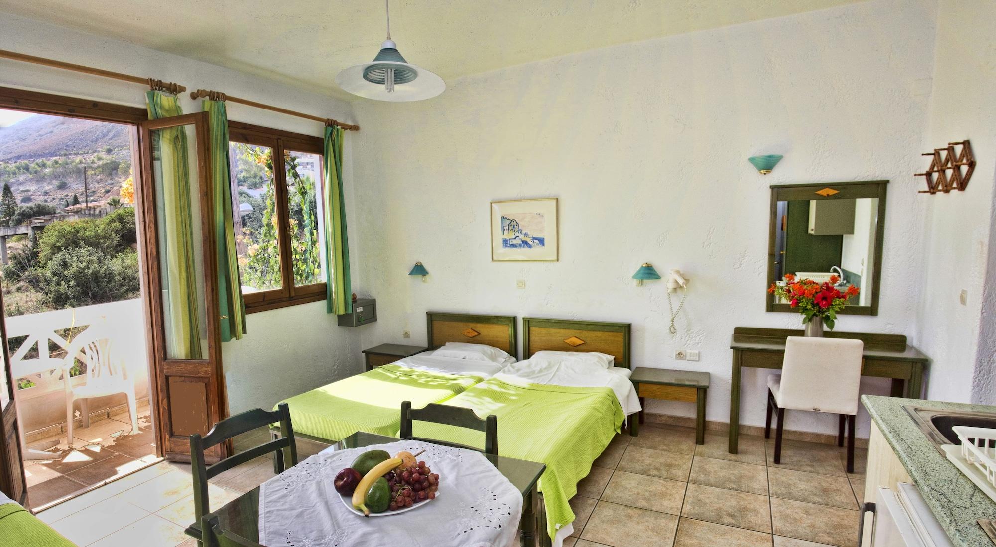 Romantica Hotel Apartments Khersónisos Eksteriør bilde